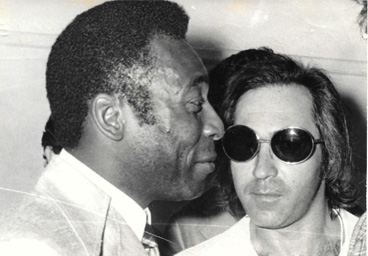 Foto Viégas e Pelé